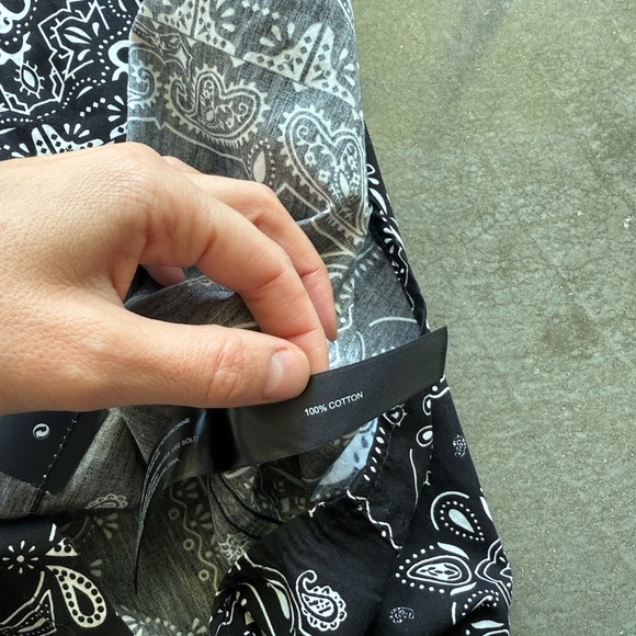 Cactus Man Paisley Button Down Shirt - Picture 6 of 9